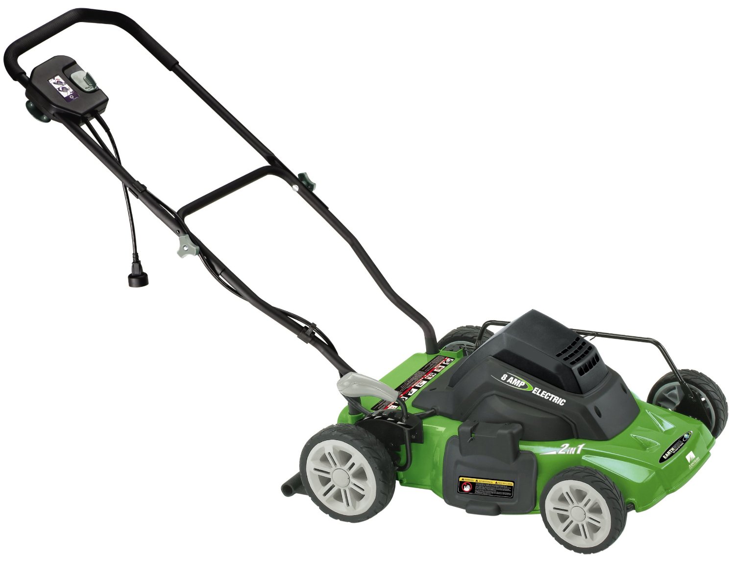 Earthwise 14-Inch 8-Amp Side Discharge/Mulching Corded Electric Lawn Mower
