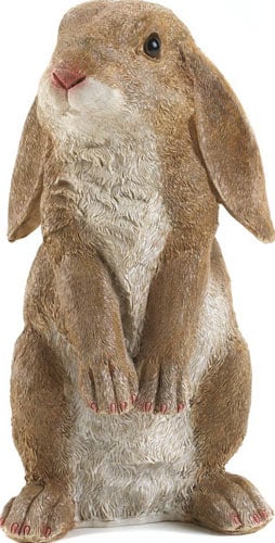 Eastwind Gifts 10016953 Curious Rabbit Garden Statue