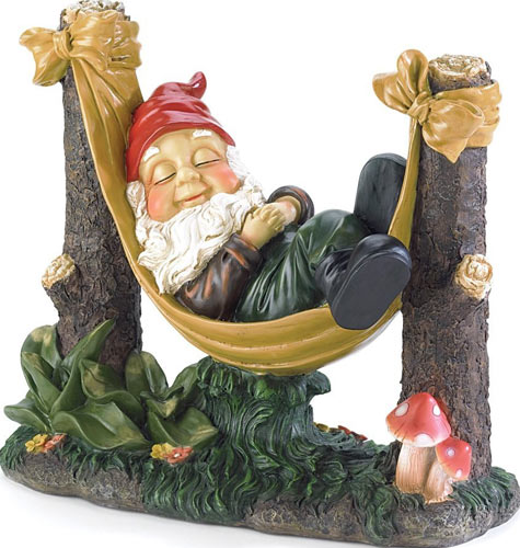 Gifts & Decor Slumbering Gnome Garden Statue