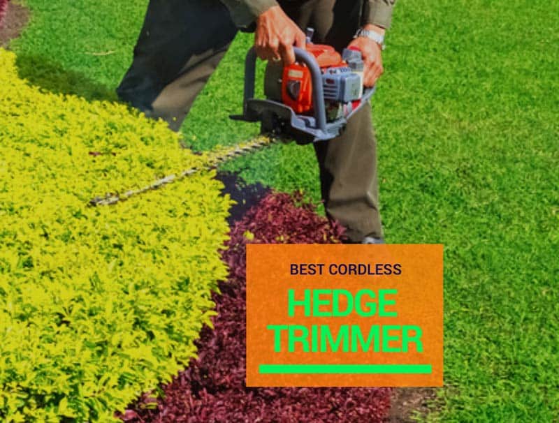 best cordless hedge cutter