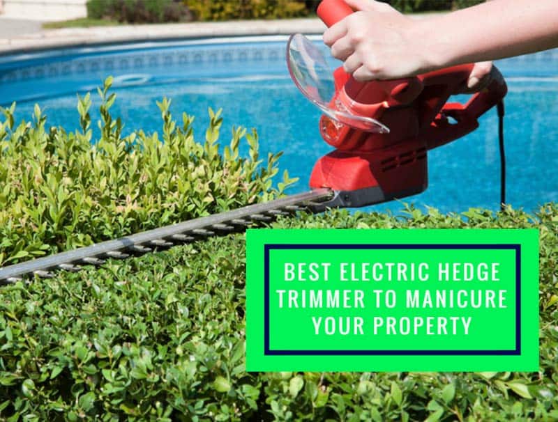 30 inch electric hedge trimmer
