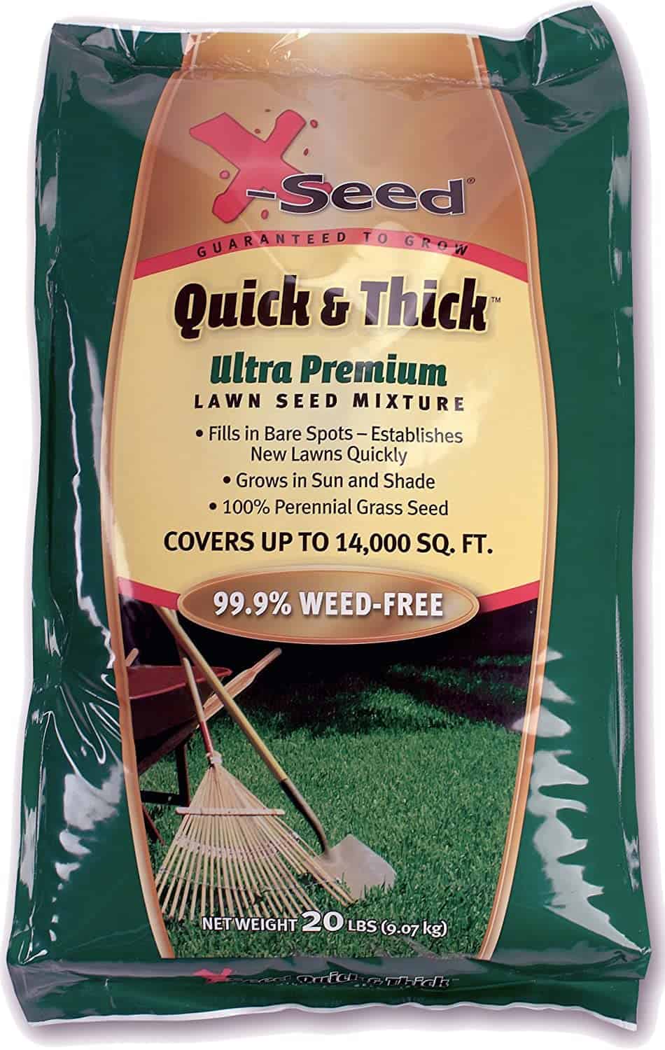 X-Seed Ultra Premium Quick and Thick Lawn Seed Mixture