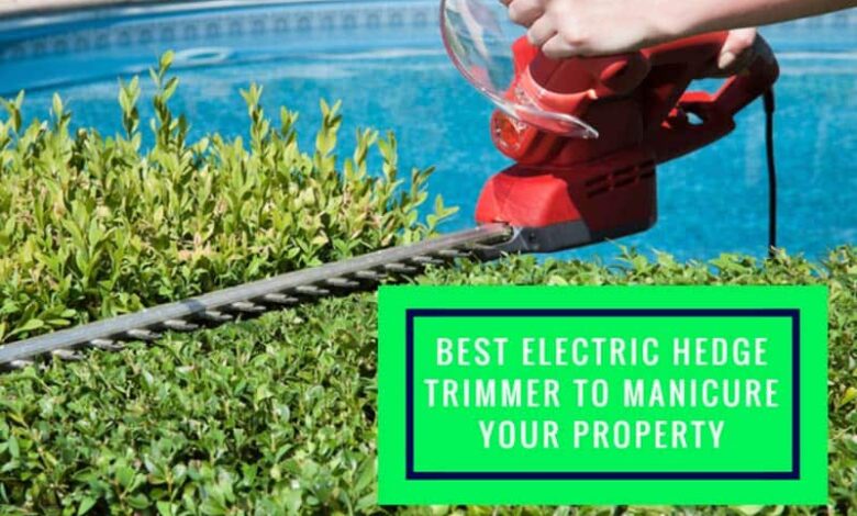 best electric hedge trimmer reviews