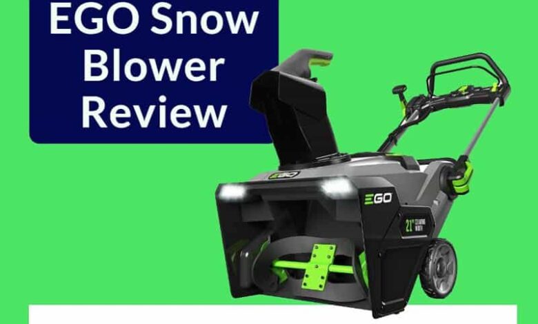 ego snow blower review