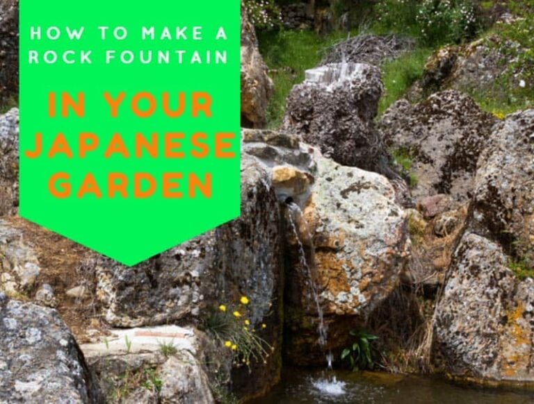 How To Make A Rock Fountain In Your Japanese Garden