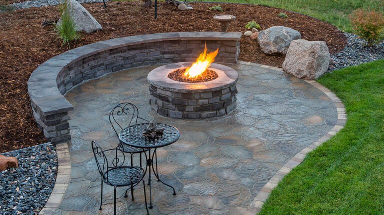 The Ultimate Patio Design with Fire Pit